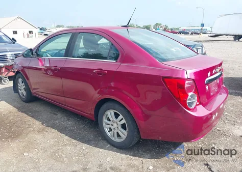 2014 Chevrolet Sonic Lt Auto из США, поврежденный, VIN 1G1JC5SB0E4109946